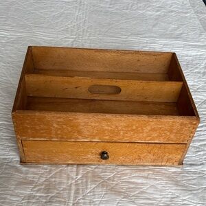 Vintage Wooden Storage Box